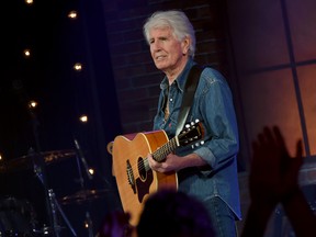 Graham Nash performs onstage during Skyville Live Celebrates AmericanaFest on Sept. 15 in Nashville. Nash will perform Wednesday night at the Grand Theatre in Kingston. (Rick Diamond/Getty Images)