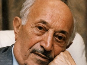 In this handout photo Simon Wiesenthal poses in this undated photo. (Photo provided by Simon Wiesenthal Center/Getty Images)