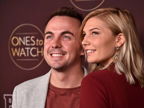 Frankie Muniz and Paige Price attend People's 'Ones To Watch' at NeueHouse Hollywood on October 4, 2017 in Los Angeles, California. (Photo by Frazer Harrison/Getty Images)