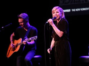 Carly Rae Jepsen performs at Carly Rae Jepsen Talks with The New Yorker's Amanda Petrusich and Performs Live during The New Yorker Festival on September 6, 2017 in New York City. (Photo by Thos Robinson/Getty Images for The New Yorker)