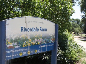 Riverdale Farm in Toronto. (Veronica Henri/Postmedia Network/Files)
