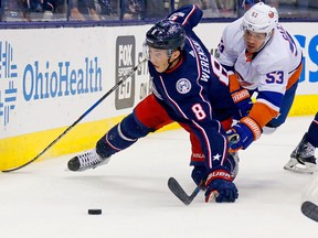 Zach Werenski of the Columbus Blue Jackets (Getty Images)