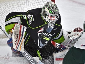 Edmonton Oil Kings goalie Josh Dechaine got his second start of the season in a 5-2 lose, on the road, against the Brandon Wheat Kings on Wednesday.