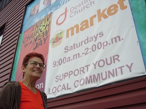 Heather Franklin, manager of Destination Open Market, which begins its winter season on Saturday. (Eric Bunnell/Special to Times-Journal)