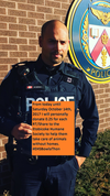 Toronto Police Const. Ryan Willmer, of 23 Division, is raising money online for the Etobicoke Humane Society. (supplied photo)