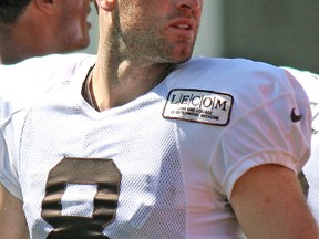Cleveland Browns quarterback Kevin Hogan during a July 29 training camp in Berea, Ohio. (John Kryk/Postmedia Network)