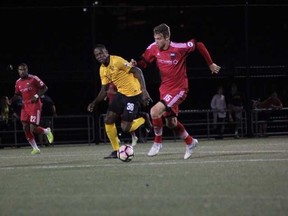 The Ottawa Fury concluded the 2017 season with a 14th draw in 32 games, this one with the Pittsburgh Riverhounds. Courtesy Pittsburgh Riverhounds