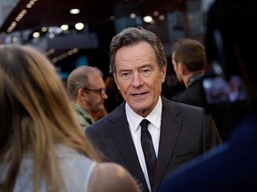 Bryan Cranston attends the Headline Gala Screening & International Premiere of "Last Flag Flying" during the 61st BFI London Film Festival on October 8, 2017 in London, England. (Photo by John Phillips/John Phillips/Getty Images for BFI)