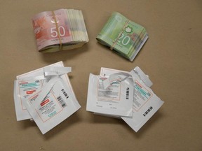St. Thomas police seized 30 fentanyl patches with a street value of $8,000.