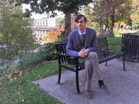 Edmonton lawyer and sexual assault victim Pierre Asselin pushed for the removal of a publication ban on his identity in the court case is speaking out to try to fight stigma facing other victims. Photo by Shaughn Butts/Postmedia