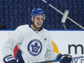 Toronto Maple Leafs forward Auston Matthews. (CRAIG ROBERTSON/Toronto Sun)