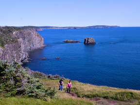 The Skerwink Trail is a magical spot for a Newfoundland hike, with outstanding ocean views and high cliffs. JIM BYERS PHOTO