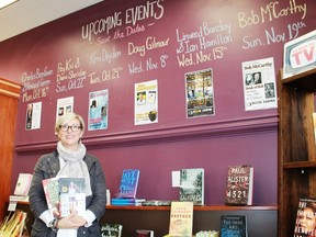 The Book Keeper's Susan Chamberlain has organized a number of high-profile author events for the months of October and November.
CARL HNATYSHYN/SARNIA THIS WEEK