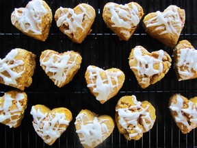 Pumpkin Heart Scones. (Submitted photo)