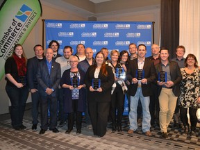 FILE PHOTO
The Grande Prairie and District Chamber of Commerce handed out their annual Chamber Awards of Distinction last year.