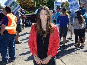 Fanshawe Student Union president Morganna Sampson. (MORRIS LAMONT, The London Free Press)