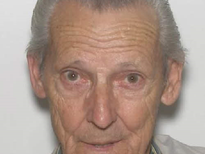 Lucien Deleen, 85, was last seen leaving his Norfolk County home between 2 p.m. and 3 p.m. on Friday. He was driving a black 2004 Chrysler Intrepid with licence plate 873 WMF. (Submitted Photo)