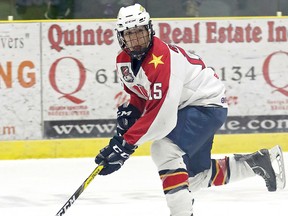 Wellington Dukes forward Andrew Rinaldi.(OJHL Images)