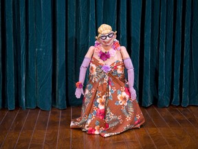 Drag queen Dinah Dooyah is one of the stars of Ronnie Burkett?s The Daisy Theatre, which runs at the Grand Theatre?s McManus Stage until Nov. 4. (DEREK RUTTAN, The London Free Press)