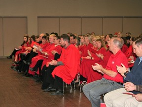 Nearly 90 students graduated from programs such as Welding Techniques, Personal Support Worker, Human Resources Management, Project Management, Early Childhood Education and Mechanical Engineering Technician - Industrial Maintenance.