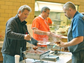 Friday's Poor Boys luncheon was fundraising for Outreach for Hunger.