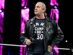 Bret (The Hitman) Hart during a return to World Wrestling Entertainment.