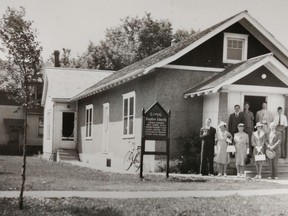 The original location of Temple Baptist Church was on the corner of Talfourd and Harkness Streets. The church remained there for 51 years before moving to its current location. Handout/Postmedia Network