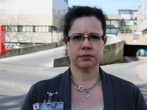 Jane Lewis, interim team lead at Kingston Health Sciences Centre's Sexual Assault and Family Violence Centre at Kingston General Hospital. (Steph Crosier/The Whig-Standard)