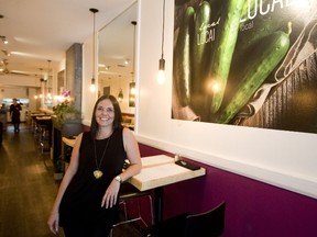 Lauren Ryder is general manager of Plant Matter Bistro, located 244 Dundas St., the former location of the Braywick Bistro. (MIKE HENSEN, The London Free Press)