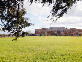 Luke Hendry/The Intelligencer
Hastings County staff are studying the best use of 10 acres of vacant land behind the county's Hastings Manor long-term care home, seen here Tuesday in Belleville. Various forms of housing have been suggested but staff are only beginning their research.