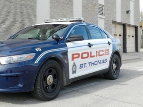st. thomas police car