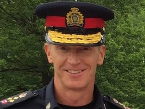 Acting Chief of Police Chris Herridge (Contributed/Twitter.com)