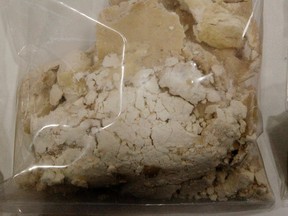 A bag of MDMA, also known as Ecstasy, seized by police. A Sudbury man could spend up to 18 months in jail for selling a derivative of the drug to a man who died after ingesting it. Postmedia file photo