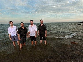 The Peculiar, featuring Kingston's Henry McGuire, release their debut album, For X, at a United Way fundraiser taking place at The Merchant Wednesday night. Kingston's Konig is headlining.