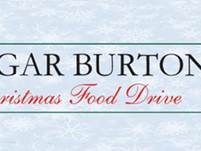 Edgar Burton Christmas Food Drive