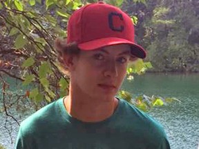 Napanee Ontario Provincial Police are searching for 16-year-old Jordan Sinclair. He was last seen downtown Napanee, Ont. on Thursday November 2, 2017. Supplied Photo