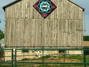 The first Barn Quilt Tour is set to leave Clinton tomorrow morning. Due to the interest of the community a second tour has been added for Thursday, November 16. (Photo courtesy of HC Proud)