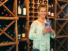 Karen Blanchard invited the public for a book signing at Maelstrom Winery. She recently joined a team of authors to write a book called Dreaming Big Being Bold. (Shaun Gregory/Huron Expositor)
