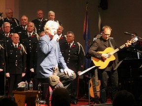 McDermott moved the crowd with renditions of both original classics and traditional ballads that told wartime tales of family, fortitude, love and loss.