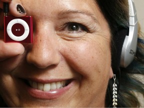 Luke Hendry/The Intelligencer
If you've got an iPod Shuffle you're not using, Angela Meraw wants to hear from you. The Alzheimer Society of Hastings-Prince Edward is collecting the discontinued music players for use by clients.