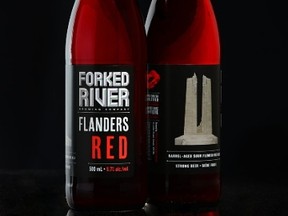 Flanders Red, brewed by Forked River in honour of veterans, returns for its second year. The Belgian sour sold out in a week last year.
