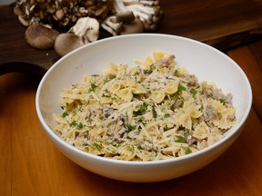 Pasta with Wild Mushrooms. (MORRIS LAMONT, The London Free Press)