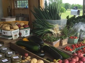 Submitted photo
This month’s Harvest Hastings meal will feature locally grown produce such as the vegetables at Willow Creek Farms in Frankford. The buffet and accompanying presentation takes place Nov. 30 in Ivanhoe.