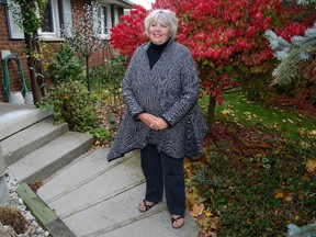 Cheryl Miller, shown at her south London home, may have long retired from city council but she remains active ? and sought-after ? in civic circles. (MORRIS LAMONT, The London Free Press)