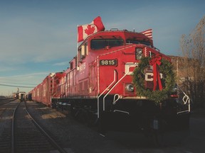 The Canadian Pacific Holiday Train is scheduled to stop in Vulcan on Dec. 10. Canadian Pacific photo.