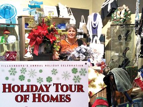 Deb Beard, General Manager of The Station Arts Centre in Tillsonburg, is looking forward to the 4-9 p.m. Holiday Tour of Homes on Saturday, Nov. 25, organized by The Station and the Kinette Club of Tillsonburg. (Contributed Photo)