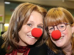 TIM MEEKS/THE INTELLIGENCER
Operation Red Nose co-chairwomen Jill Raycroft and Cory MacKay are looking forward to the annual campaign that keeps the Quinte region community safer during the holiday season, and say volunteering is a very rewarding experience.