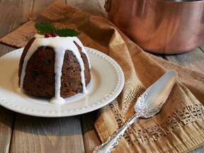 Christmas Pudding, also known as Plum Pudding. (Photo courtesy of The Art of Pudding)