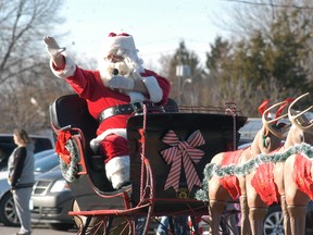 Wallaceburg Santa Claus parade 2016 file picture