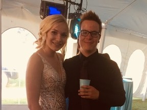 Tanner Steffler with his sister Davis (other sister Charlee not pictured). Tanner Steffler died due to a drug overdose in June 2017 and is the namesake for the Tanner Steffler Foundation that has an aim to improve mental health and addiction services for youth in Huron County. (Contributed photo)